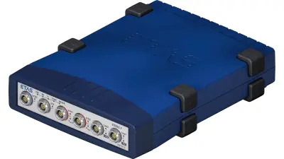 The image shows a diagram of the ES592 ECU and bus interface module