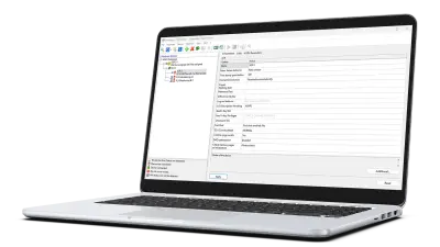 Screenshot of the ETAS INCA-FlexRay software interface showing hardware configuration options and parameter settings for automotive diagnostics.