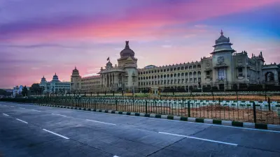 Vidhana Soudha at sunrise