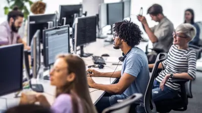 Picture of a support center