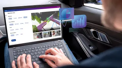 Software test engineer in a vehicle using ETAS software for data acquisition and measurement